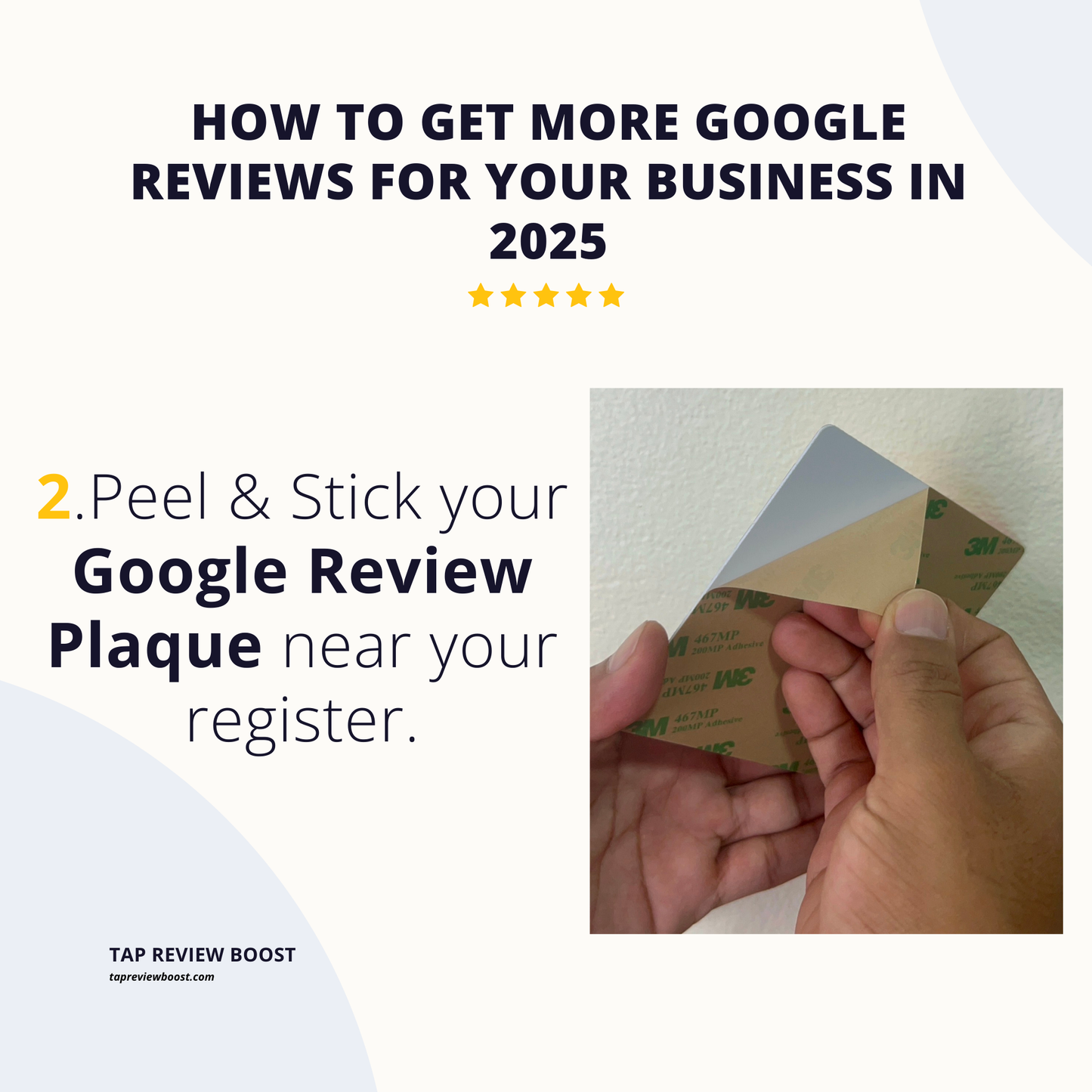 Google Review Plaque